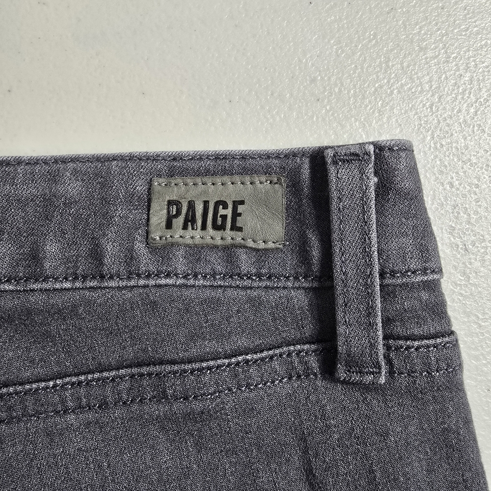 Paige  jeans hoxton ultra skinny style Size  Women's 31 Gray - Picture 4 of 11